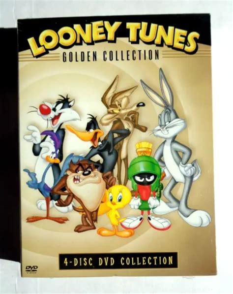 Looney Tunes Golden Collection Volume 1 Dvd 4 Disc Set 1000 Picclick