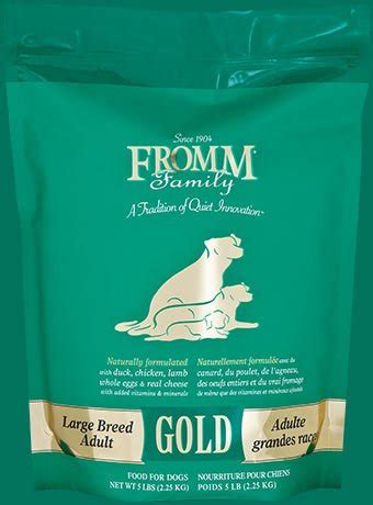 Fromm gold large breed puppy is formulated to meet the nutritional levels established by the aafco dog food nutrient profiles for growing puppies and pregnant/nursing dogs. Fromm Gold Large Breed Adult Dry Dog Food | Hawthorne NJ ...