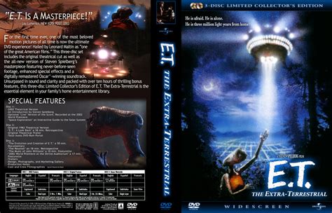 Et The Extra Terrestrial Movie Dvd Custom Covers 141et 3 Disc