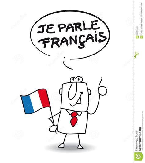 Creative inspiration for all your crafts and projects! I speak french stock vector. Illustration of translation ...