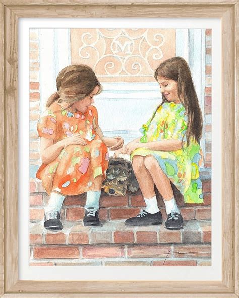 Mike Theuer Watercolor And Pencil Portraits From Your Photo