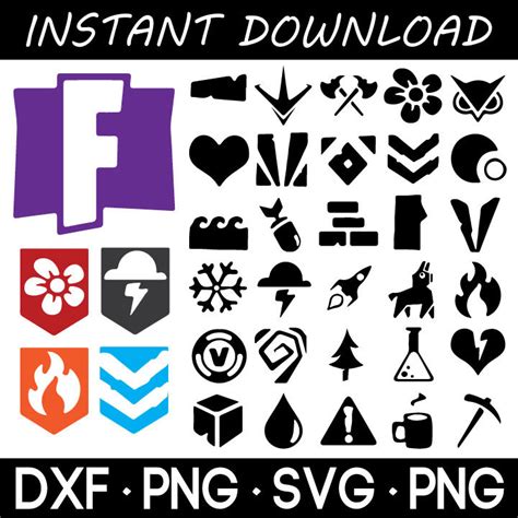 Fortnite Banner Icon Logo Silhouette Vector In Svg Png Eps