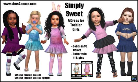 Sims 4 Ccs The Best Toddler Clothing And Shoes And Poses By Sims4nexus
