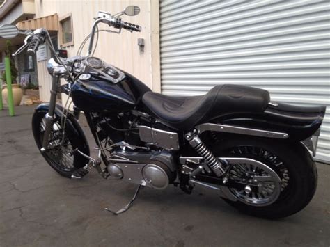 Their vibration quelling rubber isolation engine mounts and rigid frame allows harley to configure them as sport cruisers, touring cruisers, or factory customs. 1993 Harley Davidson Dyna Wide Glide - Custom Build ...