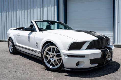 7k Mile 2008 Ford Shelby Mustang Gt500 Convertible For Sale On Bat
