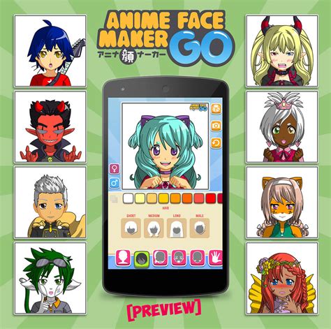 Anime Face Maker Mobile Preview 3 By Gen8 On Deviantart