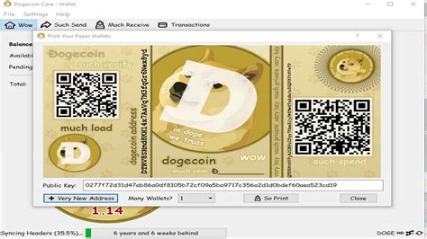 Your browser does not support window.crypto.getrandomvalues. How To Generate Paper wallet in Dogecoin Core Walle | Alt ...