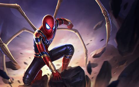 Iron Spider Man Wallpaper Download 3260368 Hd Wallpaper