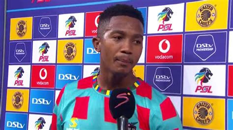 Dstv Premiership Kaizer Chiefs V Ts Galaxy Post Match Interview