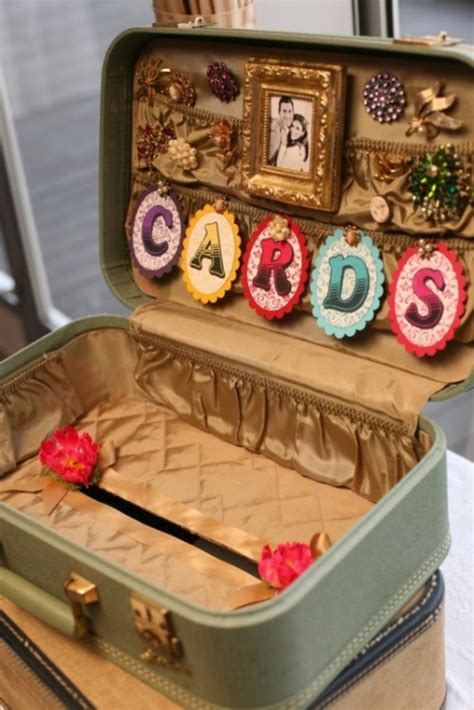 It may be a bit tricky to get the ribbon centered and on tight, but with a bit of trial and error you will do that. 22 Creative Wedding Card Box Ideas - Weddingomania