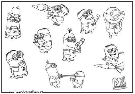 Imagenes Para Colorear De Un Minions - Para Colorear