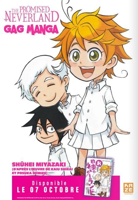 Visuels Manga The Promised Neverland Gag Manga Thepromised