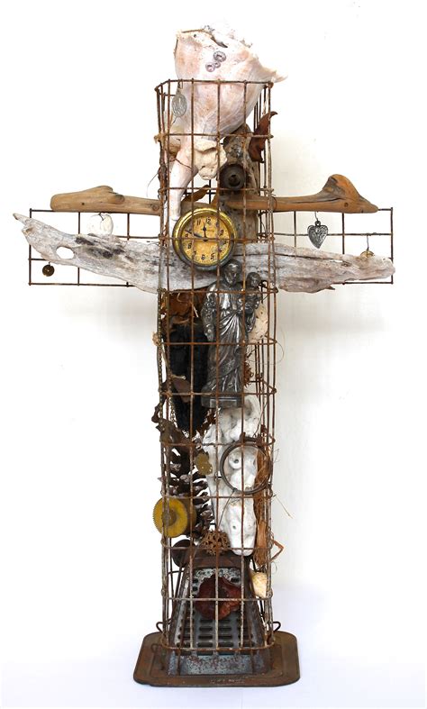 Assemblage Art By Mike Bennion Cruciform My Art Pinterest