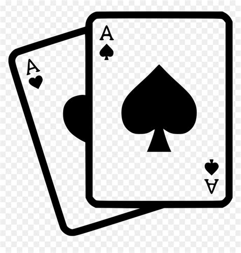 Ace Of Spades Card Svg