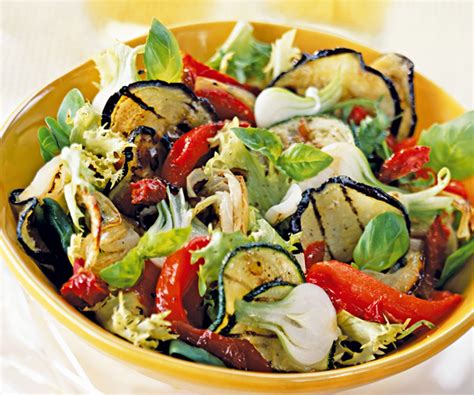 Entrée Salade De Légumes Grillés