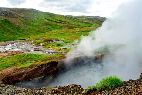 Reykjadalur Hot Springs And Icelands Hot River Camping In Iceland
