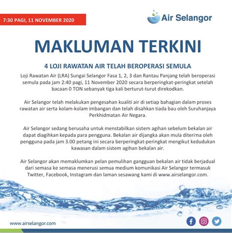 Mateen fatima road, gulberg ii, lahore, pakistan. Air Selangor Klang Contact Number - Mb Air Selangor Now ...