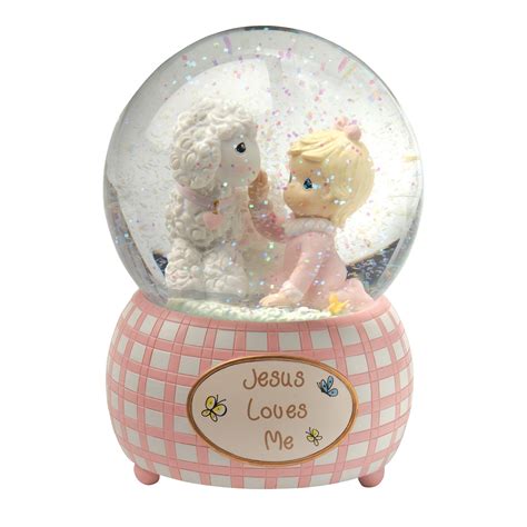 Precious Moments Musical Water Globe For Girls The Catholic Company
