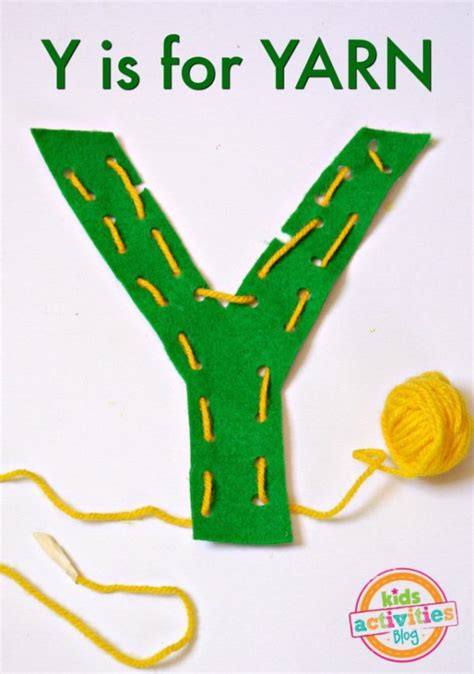 20 Letter Y Crafts And Activities Preschoolers Learn The Alphabet