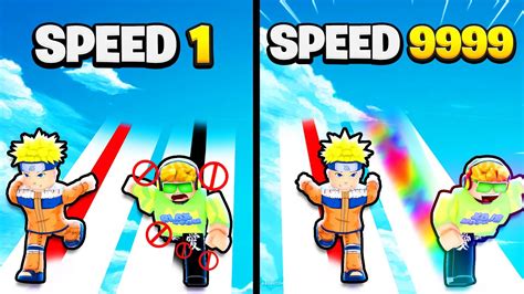 I Became The Fastest Ninja In Roblox Anime Race Clicker Youtube