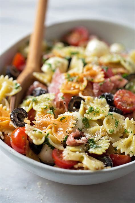 Zesty Italian Pasta Salad Recipe Life Made Simple