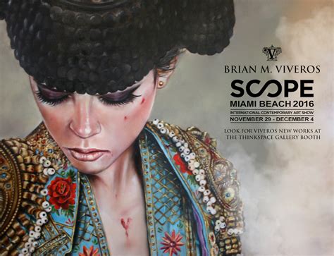 Brian M Viveros New Works Coming To Scope Miami Beach Nov 29th Dec