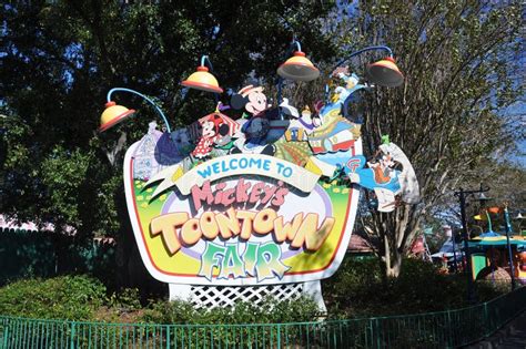 Mickey S Toontown Fair In Disney World Orlando Editorial Stock Photo