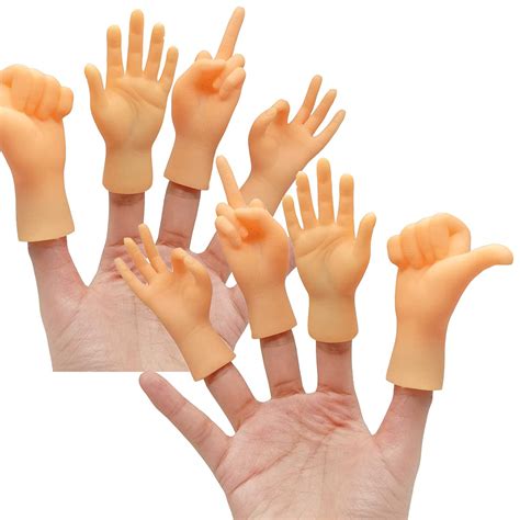 Buy Creepyparty Small Hands Miniature Finger Puppets Mini Finger Hands