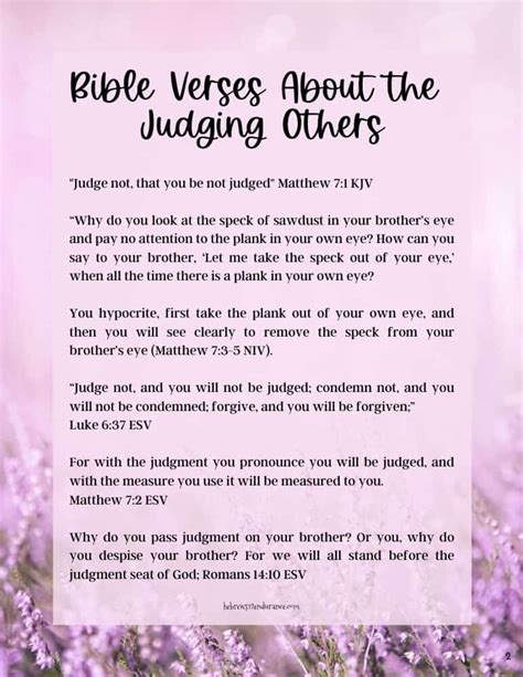 Powerful Bible Verses About Judging Others Hebrews Endurance