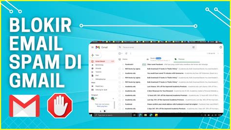 Cara Memblokir Email Spam Masuk Di Gmail Terbaru 2022 Youtube