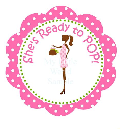 This collection of free baby shower printables is just what you need to help you create an amazing event without the stress. Ready to POP Tags about to POP tags ready by TresChicPartyDesigns