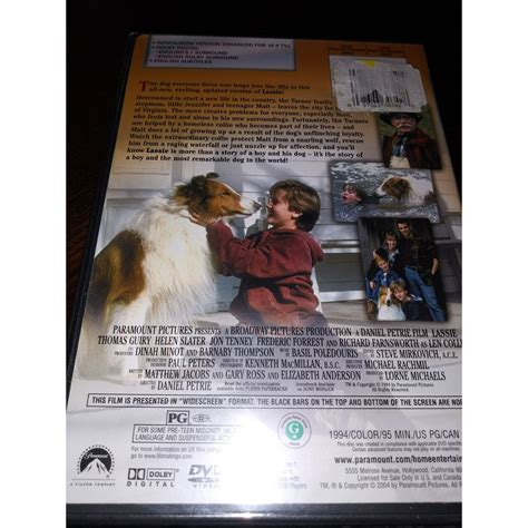 Lassie Dvd 1994 Widescreen Collection Etsy