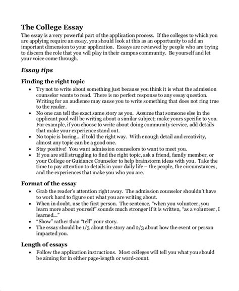 Term paper format sample • college admission essay services visit some interesting places, you submit such a first paragraph. FREE 8+ Sample College Essay Templates in MS Word | PDF