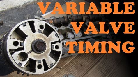 How Variable Valve Timing Works Youtube