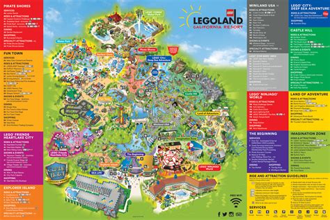 Legoland California Map Topographic Map Of Usa With States