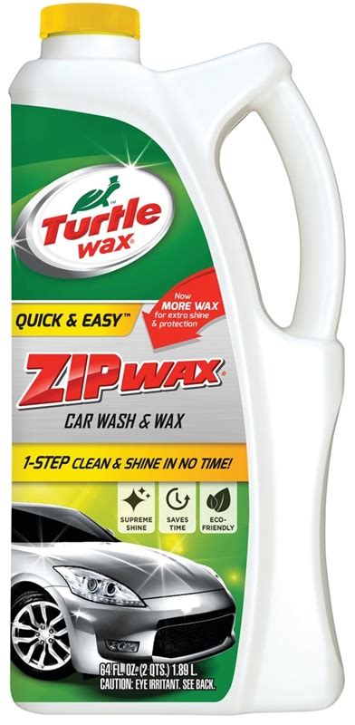 Either take your vehicle to a car wash or wash it yourself before applying wax. Turtle Wax Quick & Easy T79 Car Wash, 64oz - Car Cleaning Supplies