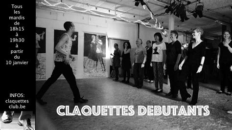 Nouveau cours débutants à partir du 10 janvier 2017 - Claquettes Club