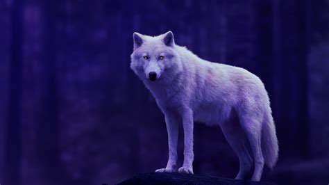 Free wolf wallpapers and wolf backgrounds for your computer desktop. White Wolf HiQ Theme on PS4 | Official PlayStation™Store US