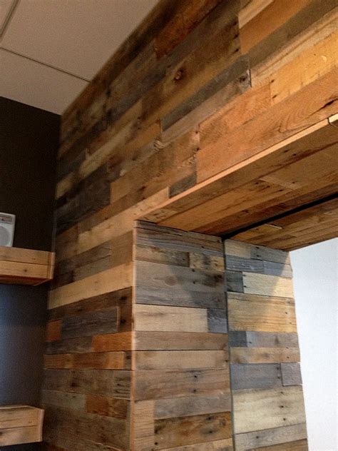 Reclaimed Pallet Wood Paneling Sustainable Lumber Company