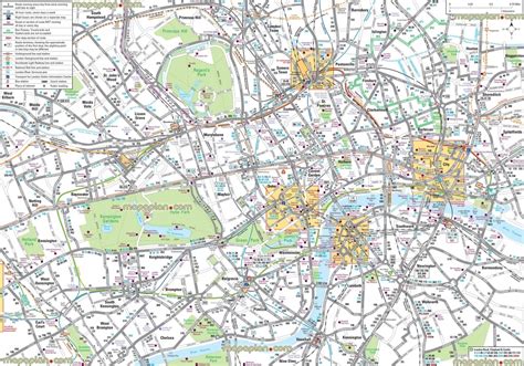 Printable Street Map Of Central London Within Capitalsource Printable Street Maps Free
