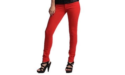 Womens Stretchy Skinny Pants Groupon Goods