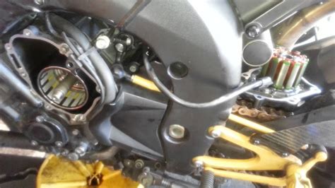 См., исправен, птс, с пробегом. 06 Yamaha R1 Stator/Flywheel Replacement - YouTube