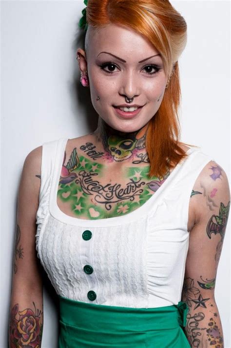 Vicky Vamp Piercings For Girls Girl Tattoos Inked Girls