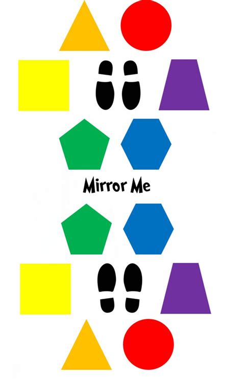 Mirror Me Vinyl Sensory Path For School Floors Etsy