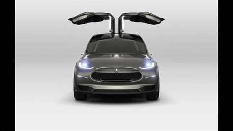 Tesla Model X Crossover The Gullwing Electric Suv Is Unveiled Tonight