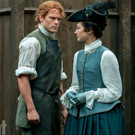 Son frère, gordon est décédé lors de la bataille de prestonpans. Jamie & Lady Geneva Dunsany | Outlander costumes ...