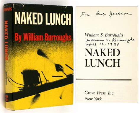 BURROUGHS William S Naked Lunch Ken Lopez Bookseller