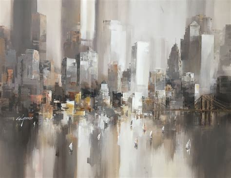 New York 1 By Wilfred Lang 2017 Painting Artsper 231499