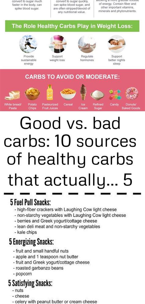 Good Vs Bad Carbs 10 Sources Of Healthy Carbs That Actually 5