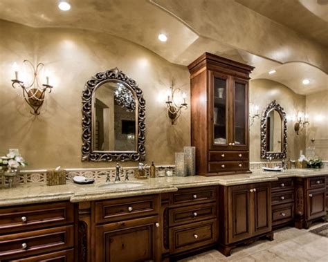 The possibilities are only limited by your imagination. Customize Contemporary Tuscany Bathroom Cabinets Decor ...